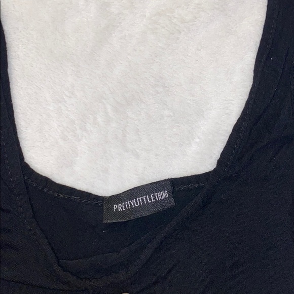 Black Tank top/Crop top - Picture 2 of 3